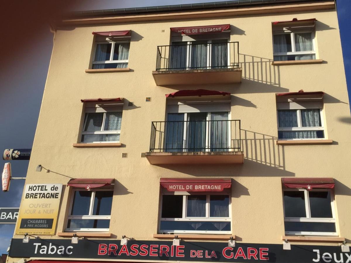 Hotel De Bretagne Fougères エクステリア 写真